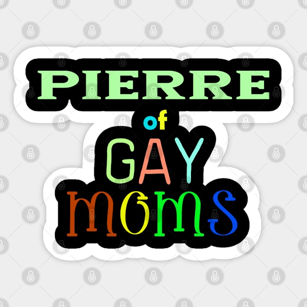 lgbt pride Pierre Sticker by ART BY IIPRATMO